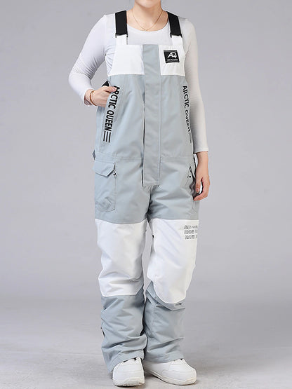 ARCTIC QUEEN Men's Women's Ski / Snow Pants Outdoor Winter Thermal Warm Waterproof Windproof Breathable Bib Pants Bottoms for Skiing Camping / Hiking Ski Winter Sports