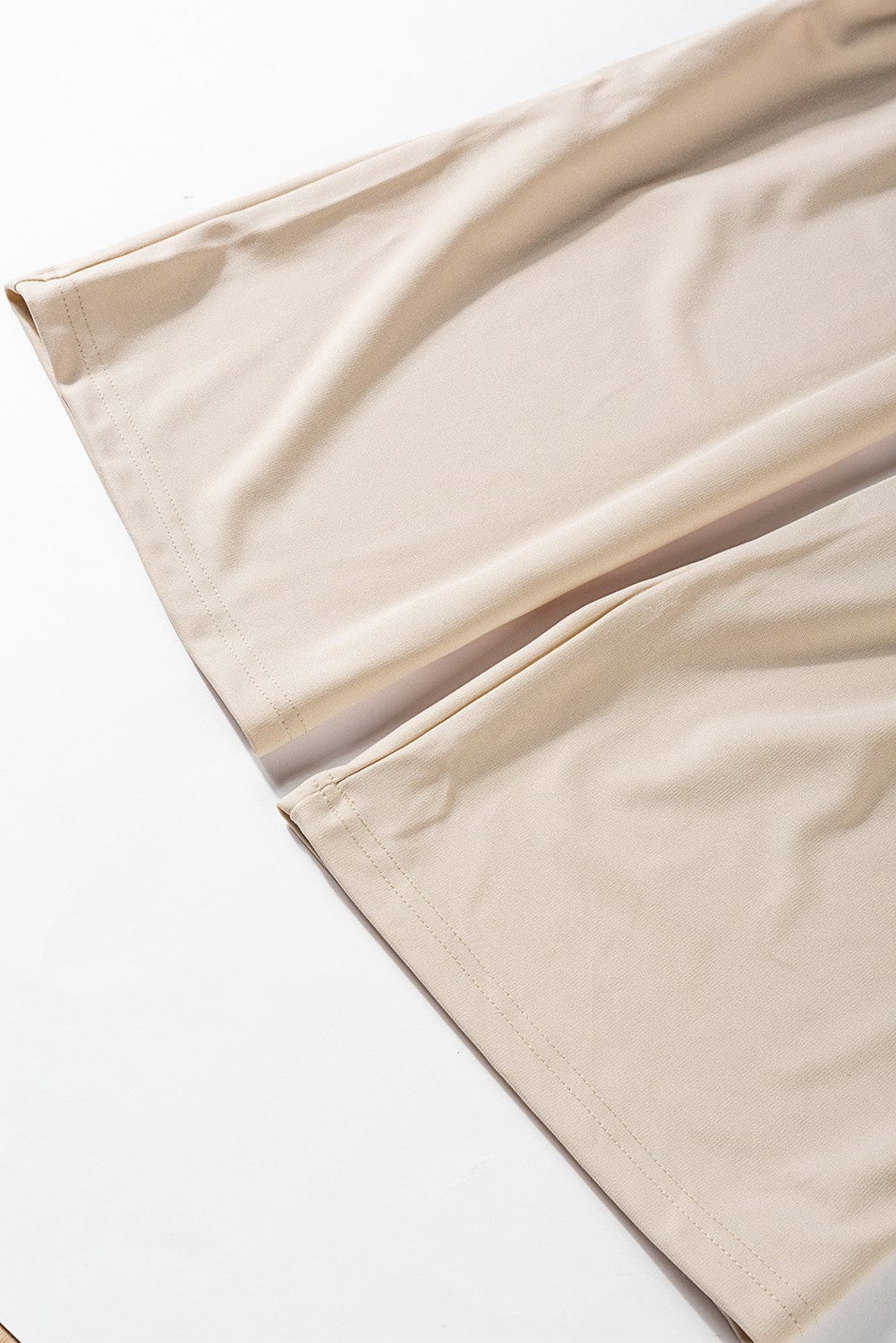 Glamorous Apricot Wide Leg Jumpsuit with Belt