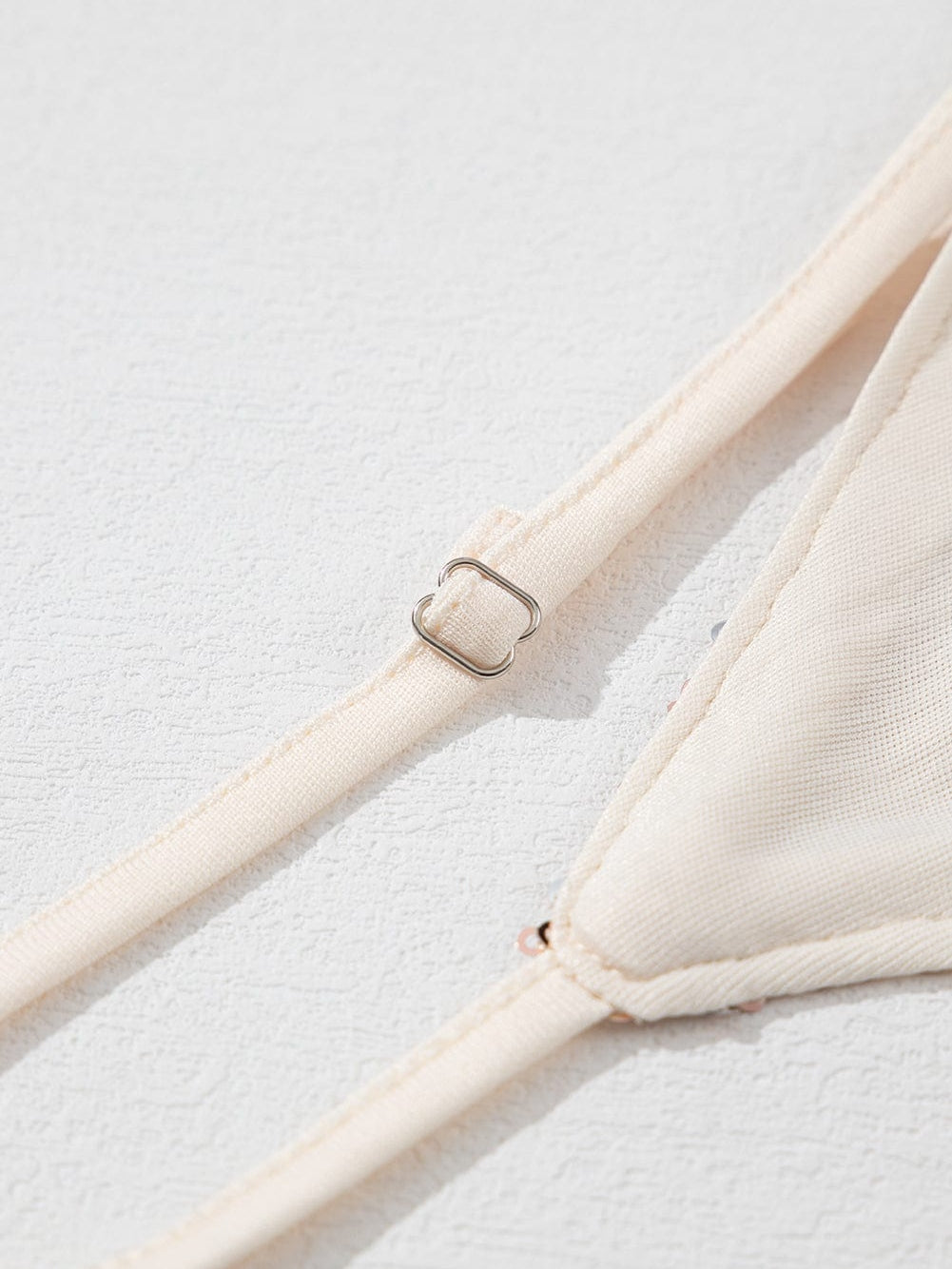 Golden Sparkle V-Neck Glamorous Sleeveless Jumpsuit