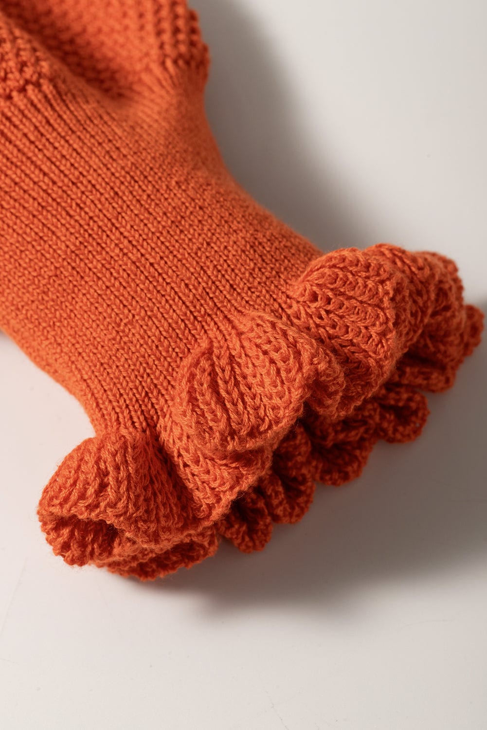 Golden Textured Knit Puff Sleeve Square Neck Sweater