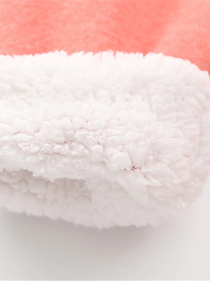 Women's Fleece Pants Cotton Solid Color claret Light Gray Fashion High Waist Full Length Street Daily Fall Winter