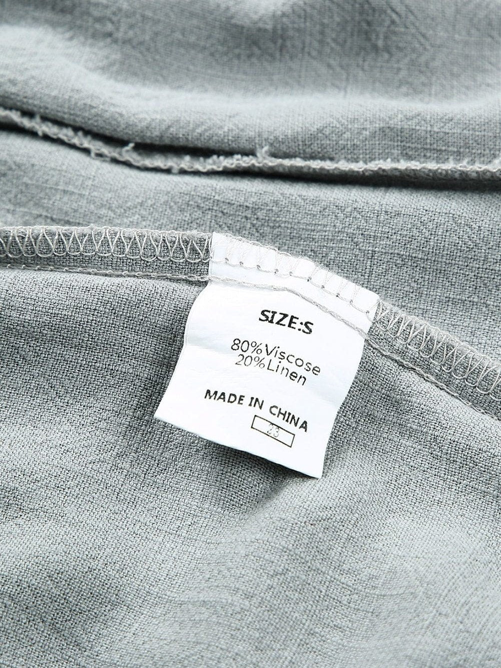 Gray Drawstring Frayed Edge Pocketed Shorts