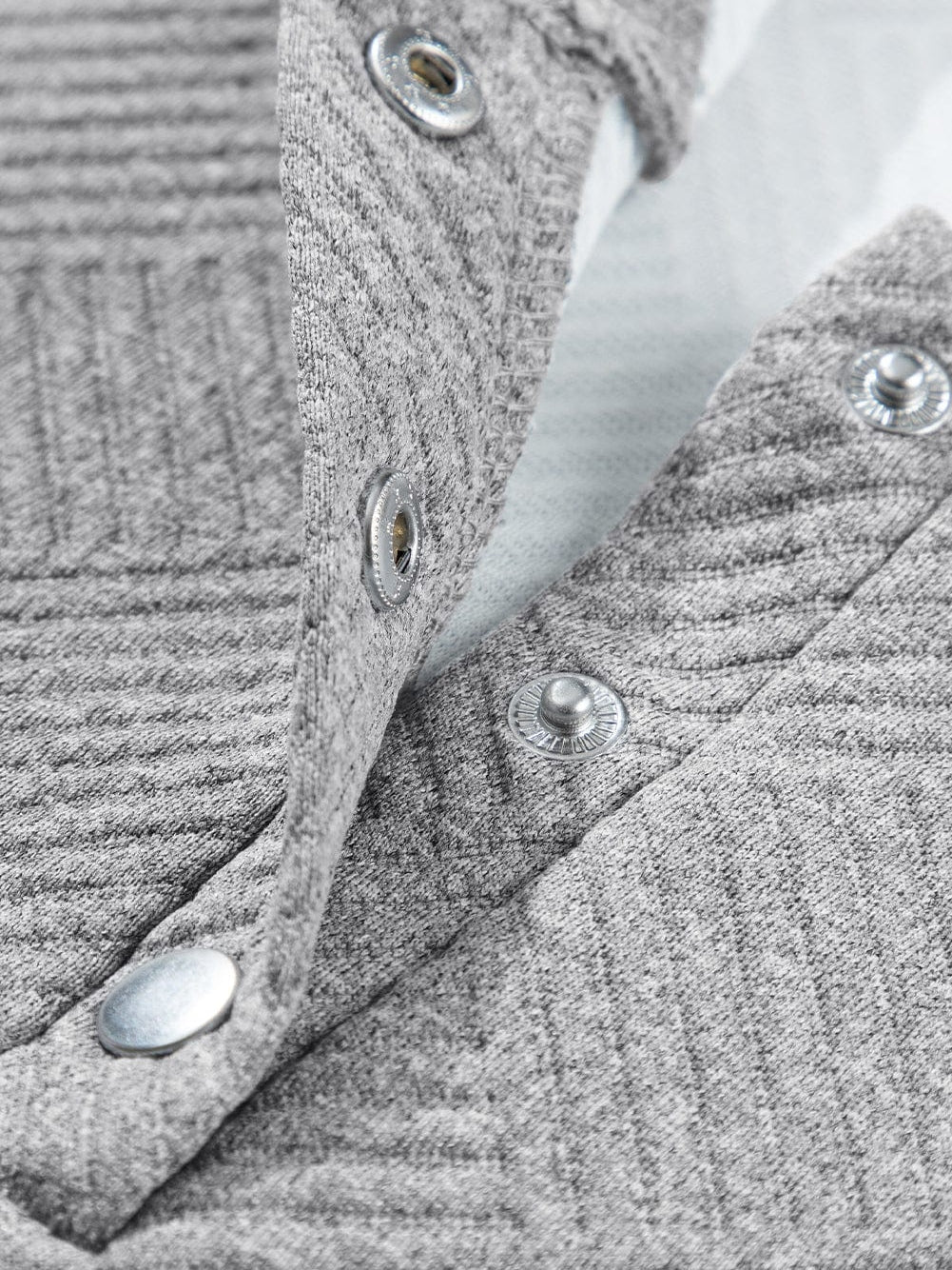 Gray Ribbed Hooded Mini Dress with Kangaroo Pocket