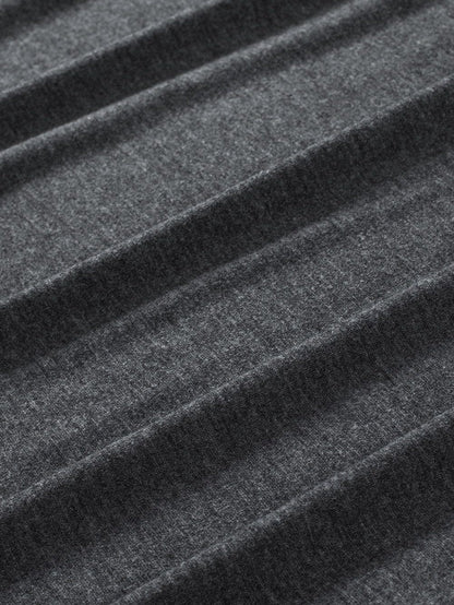 Gray Sleeveless Loose Fit Tank Top