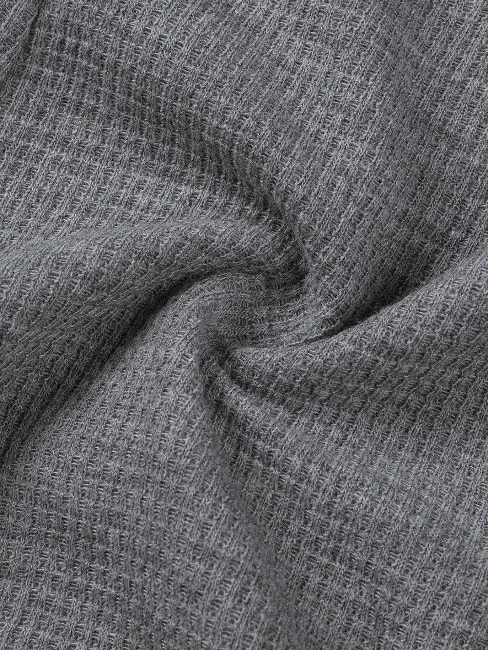 Gray Textured Sleeveless V-Neck Pocketed Casual Jumpsuit