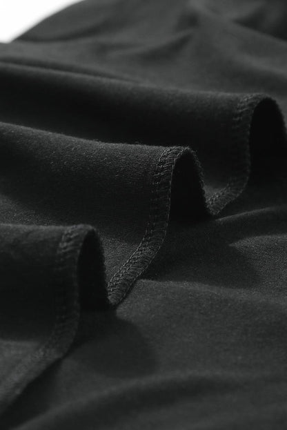 Green Clover Leopard Print Long Sleeve Top with Glitter Detail