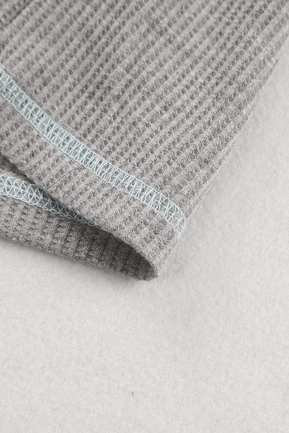 Green Color Block Ruffle Trim V Neck Tank Top