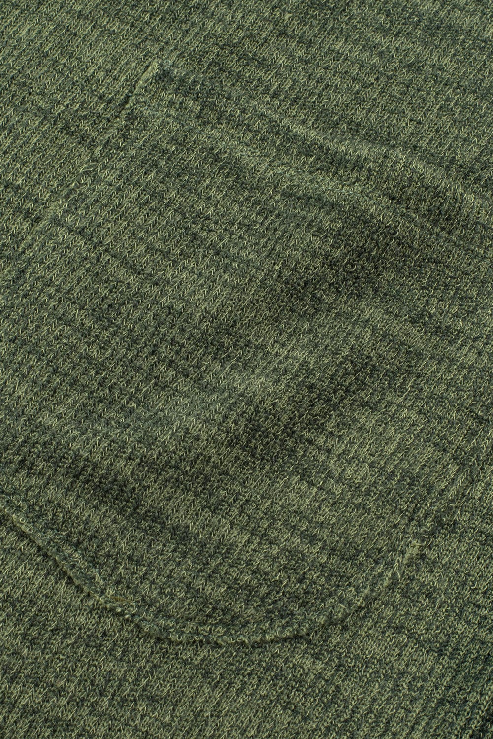 Green Ribbed Textured Wide Leg Jumpsuit with Buttoned Side Pockets