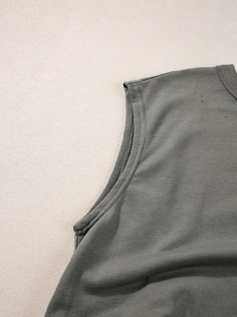 Grey Cap Sleeve Drawstring Jumpsuit with Open Back