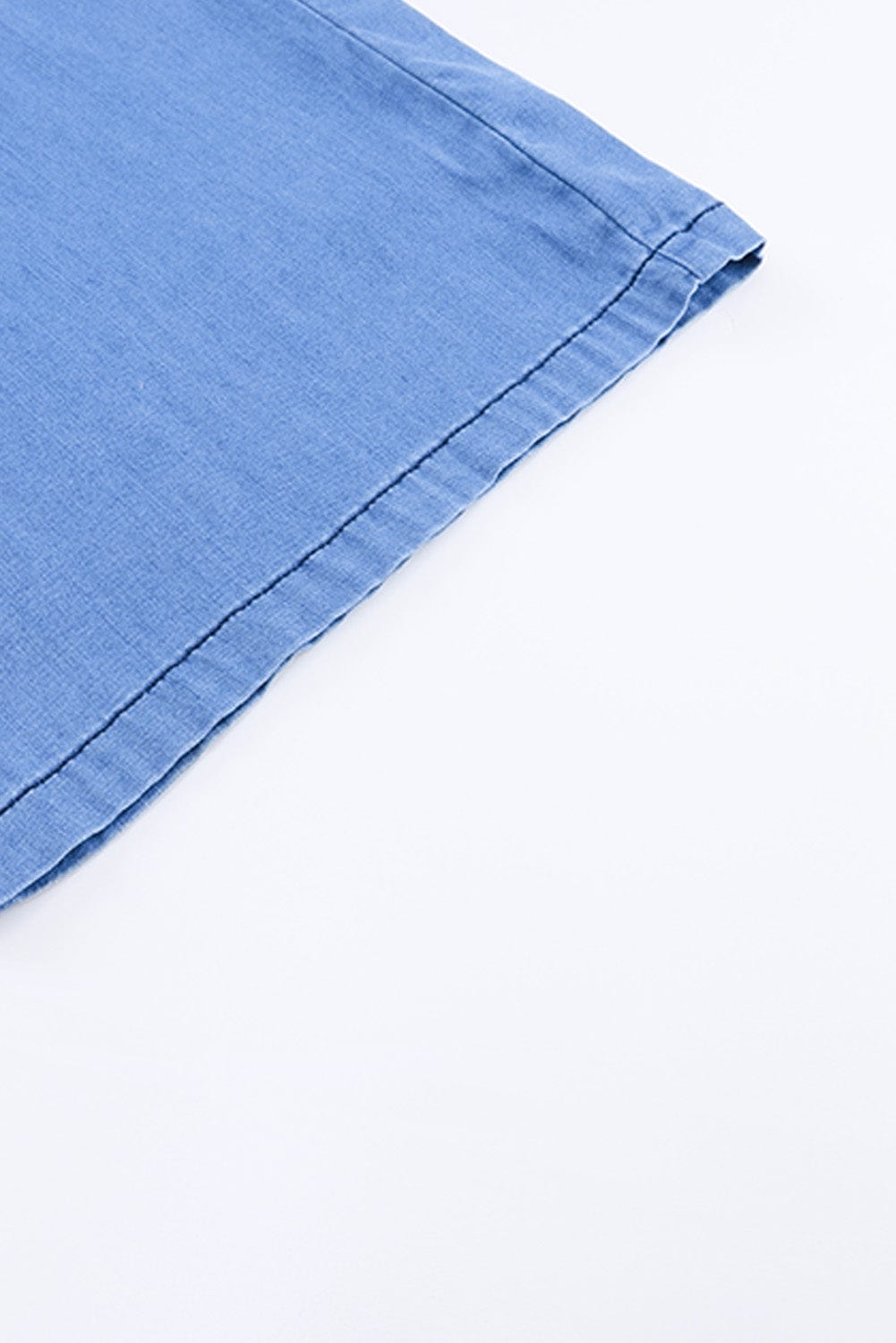 High Rise Tencel Wide Leg Jeans with Pockets