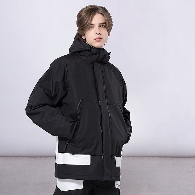 Men's Women's Ski Jacket Outdoor Winter Thermal Warm Waterproof Windproof Breathable Jacket for Snowboarding Ski Winter Sports