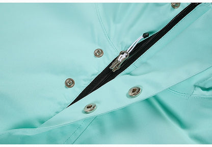 Men's Women's Hoodie Jacket Ski Jacket Outdoor Winter Thermal Warm Waterproof Windproof Breathable Hooded Windbreaker Top for Skiing Camping / Hiking Snowboarding Ski