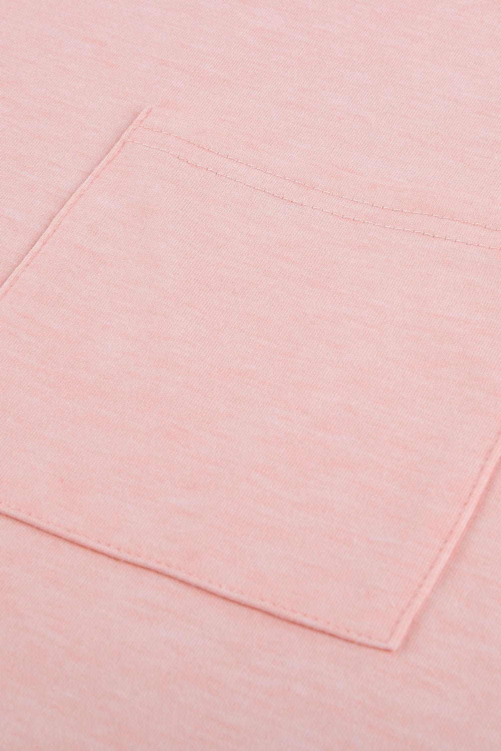 Hypnotic Knit Pocket Tee with Cap Sleeves