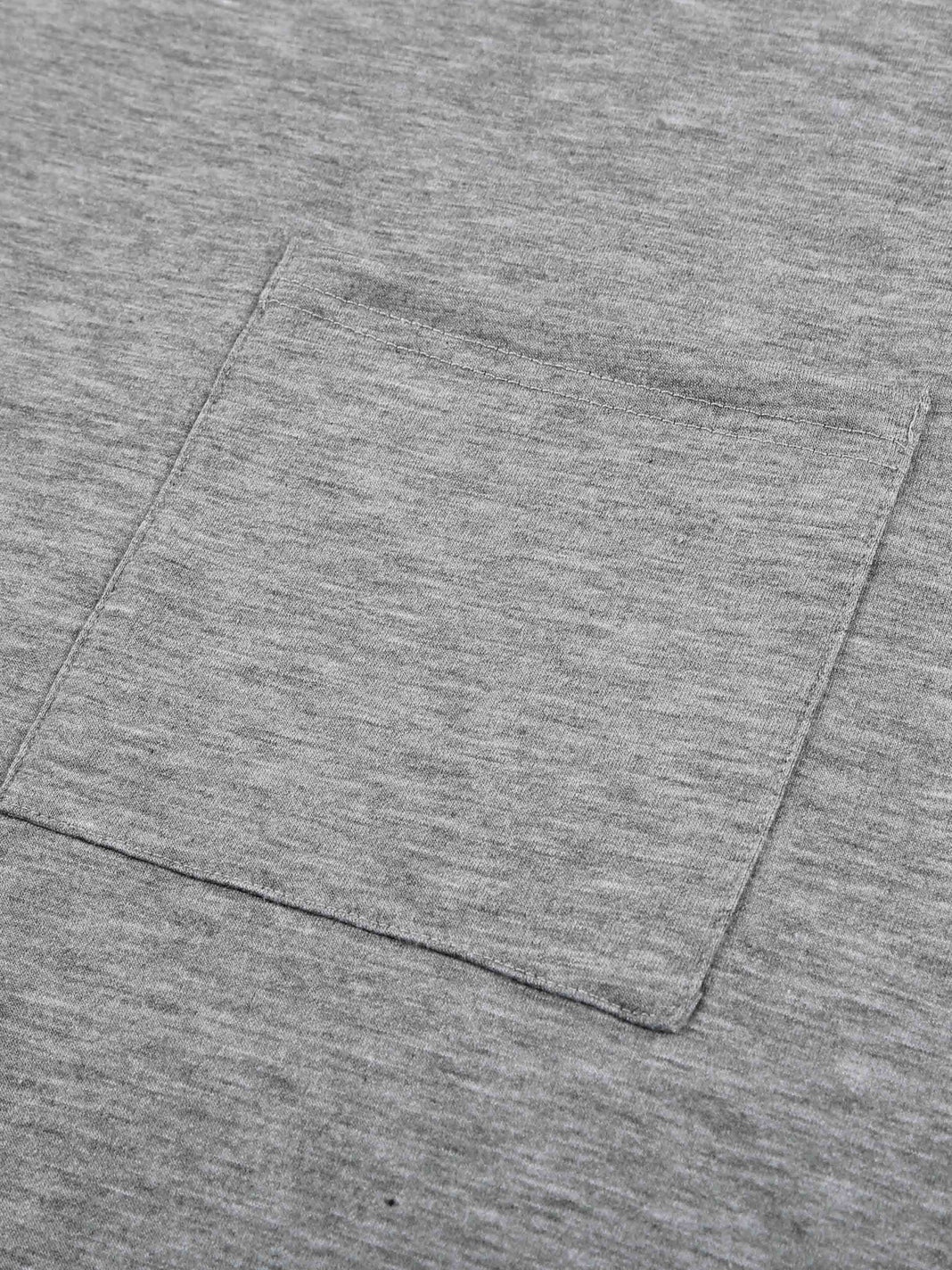 Hypnotic Knit Pocket Tee with Side Slits