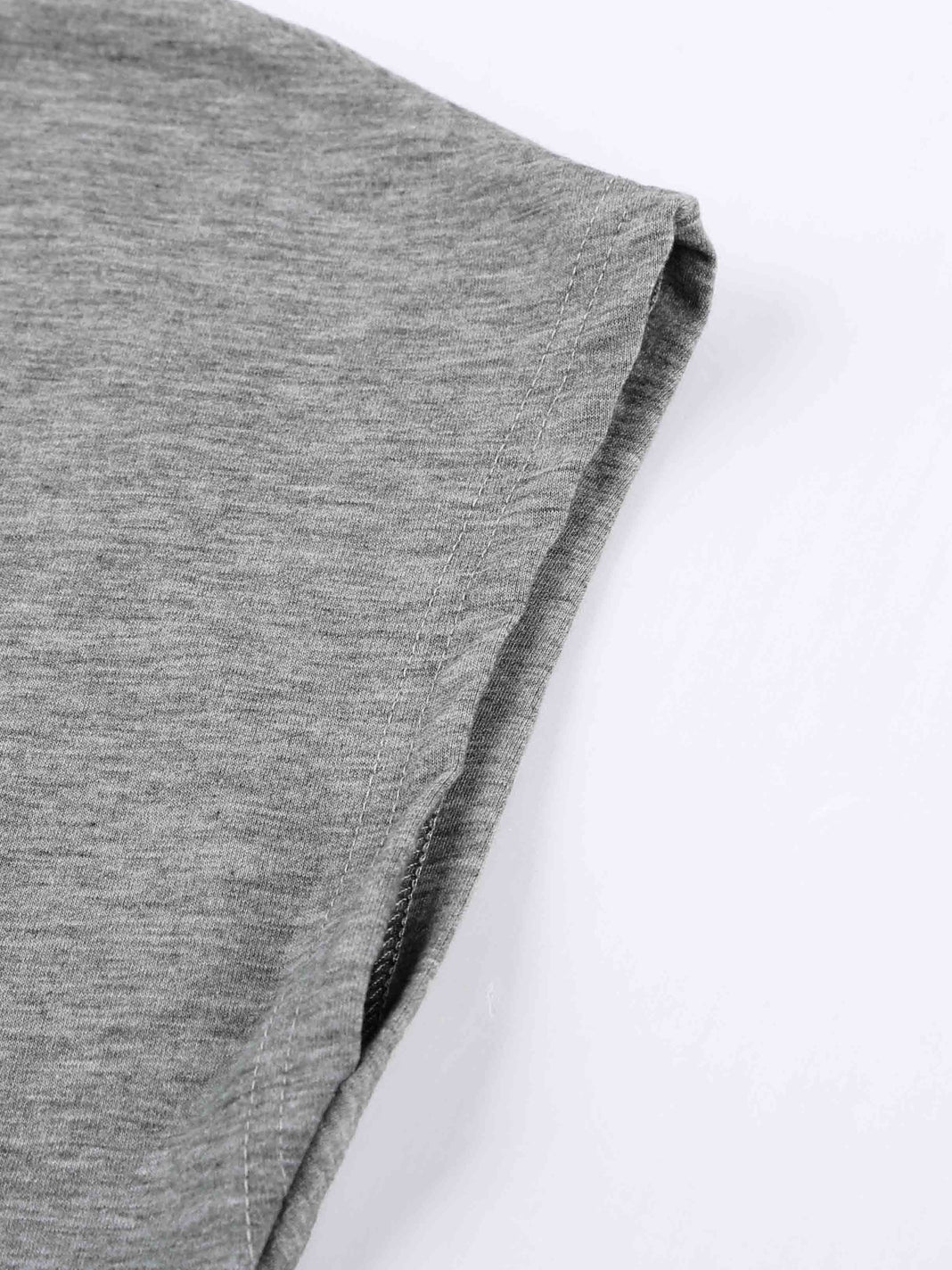 Hypnotic Knit Pocket Tee with Side Slits