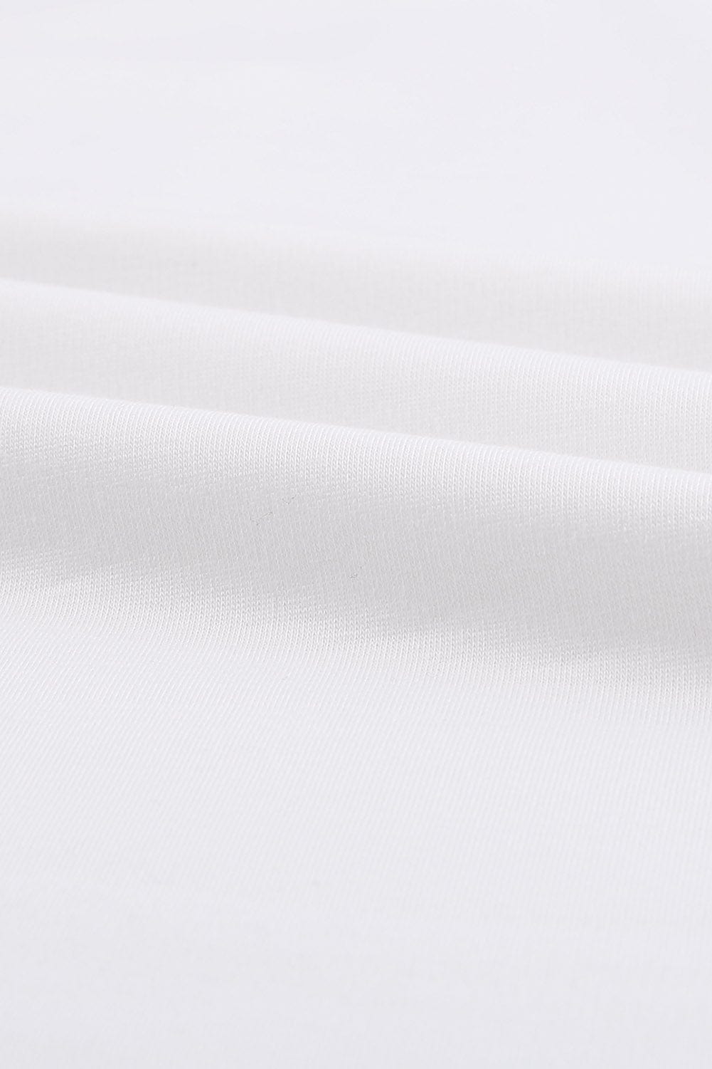 Hypnotic Knit White Tee with Pocket Detail