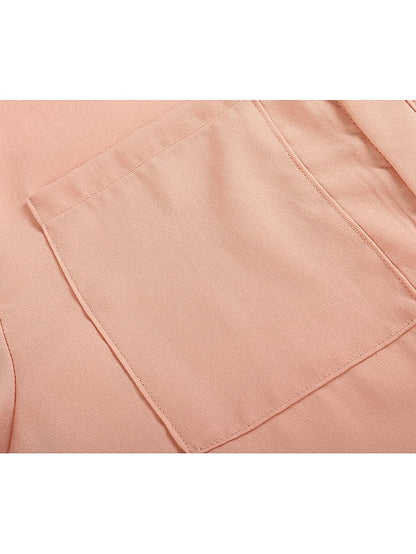 Women's Dress - Shirt Dress Chiffon Dress Swing Dress Maxi long Dress Formal Winter Dress Causal Polyester Fashion Elegant Stand Collar Pleated Button Long Sleeve Spring Fall Winter 2023 Regular Fit Black