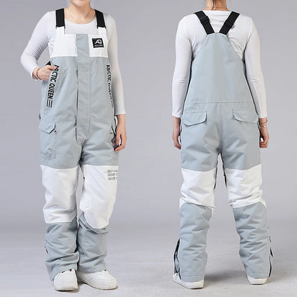 ARCTIC QUEEN Men's Women's Ski / Snow Pants Outdoor Winter Thermal Warm Waterproof Windproof Breathable Bib Pants Bottoms for Skiing Camping / Hiking Ski Winter Sports