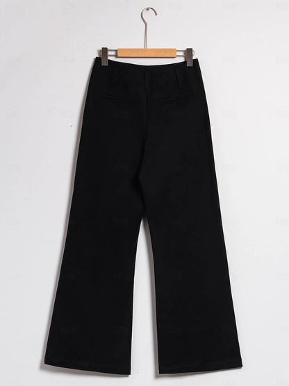 Wide Leg Versatile Full Length Pants