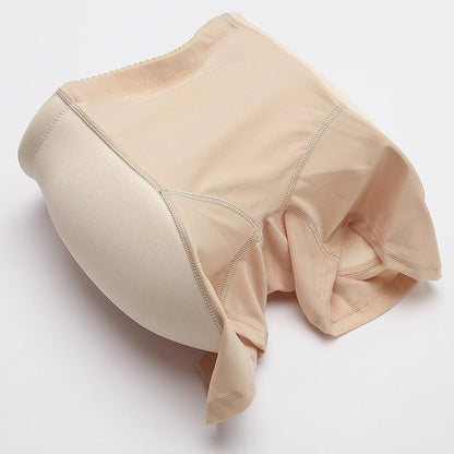 Women's Black Apricot Solid / Plain Color Elastic Waist Hip Lift Up Going out Undergarments Skinny M