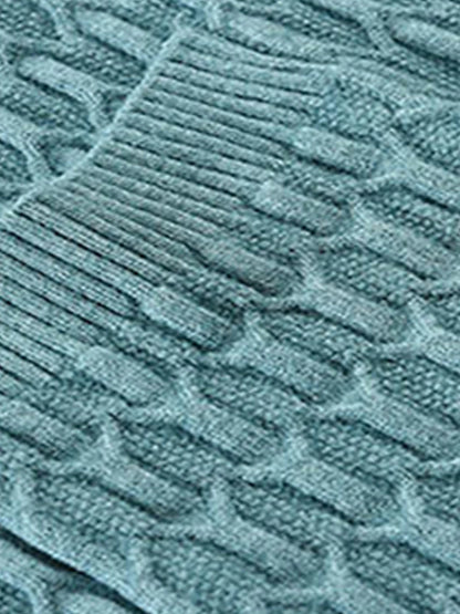 Women's Cardigan Shirt Collar Cable Knit Polyester Button Pocket Knitted Fall Winter Regular Outdoor Christmas New Year Fashion Casual Soft Long Sleeve Floral Red Purple Fuchsia XL 2XL 3XL