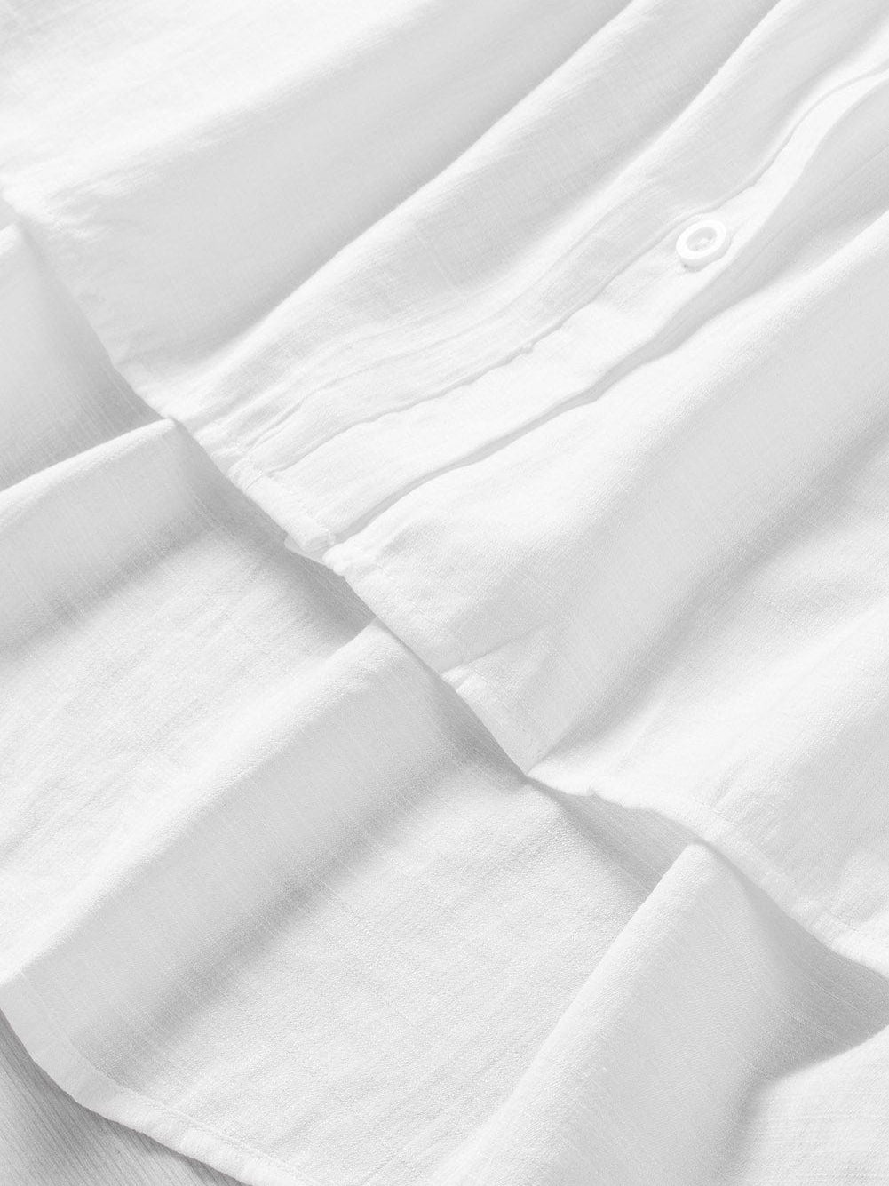 Ivory Revive Eyelet Button Down Blouse