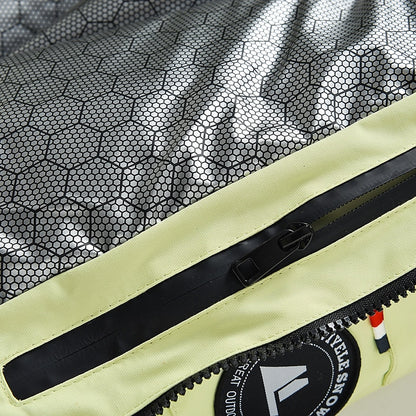 Men's Women's Ski Jacket Outdoor Winter Thermal Warm Windproof Breathable Hooded Windbreaker Winter Jacket for Skiing Camping / Hiking Snowboarding Ski