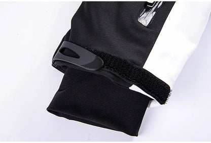 Men's Women's Hoodie Jacket Ski Jacket Outdoor Winter Thermal Warm Windproof Breathable Hooded Windbreaker Winter Jacket for Skiing Camping / Hiking Snowboarding Ski