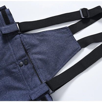 Men's Women's Ski / Snow Pants Outdoor Winter Anti-Slip Thermal Warm Windproof Breathable Bib Pants Bottoms for Skiing Snowboarding Ski Winter Sports