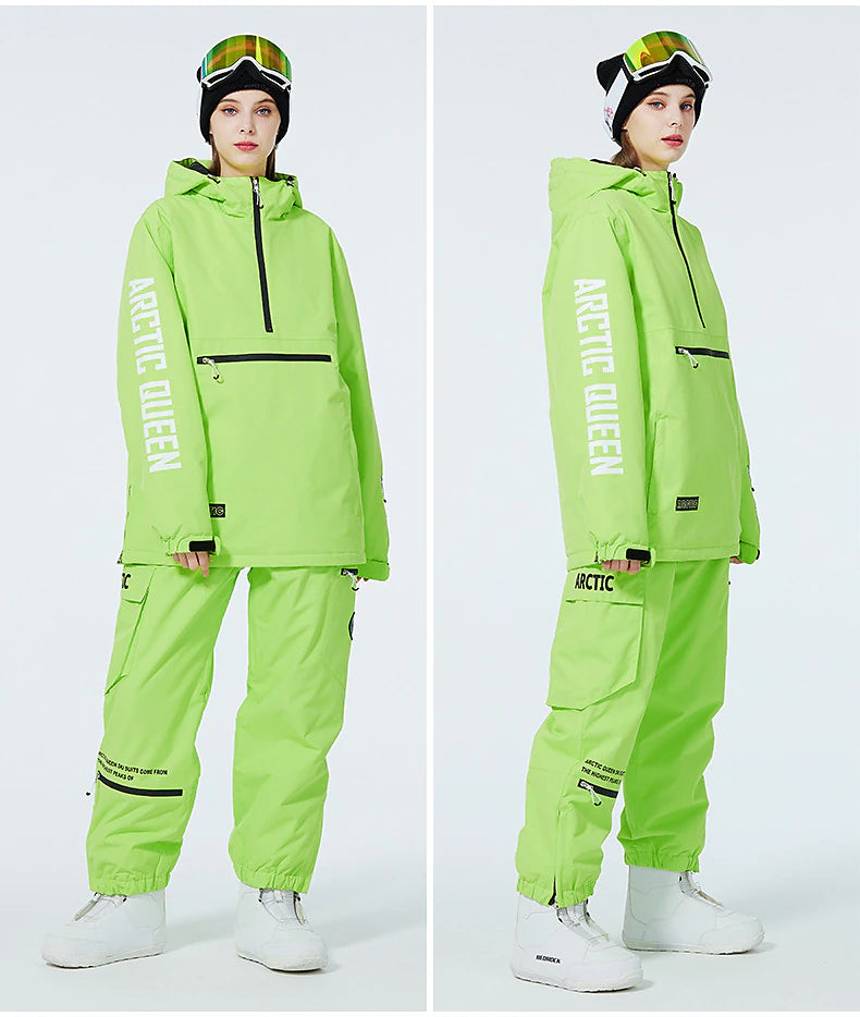 Men's Women's Hoodie Jacket Ski Jacket Outdoor Winter Thermal Warm Waterproof Windproof Breathable Hooded Windbreaker Top for Skiing Camping / Hiking Snowboarding Ski