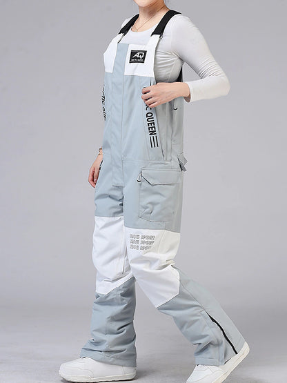 ARCTIC QUEEN Men's Women's Ski / Snow Pants Outdoor Winter Thermal Warm Waterproof Windproof Breathable Bib Pants Bottoms for Skiing Camping / Hiking Ski Winter Sports