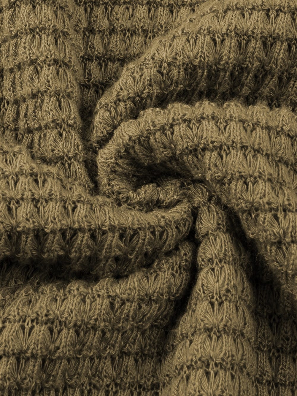 Jungle Green Textured Sleeveless Maxi Dress with Side Slits