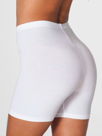 Women's Biker Shorts Short Leggings Tummy Control Butt Lift Yoga Fitness Gym Workout Bottoms Dark Grey Black White Spandex Sports Activewear Stretchy Skinny