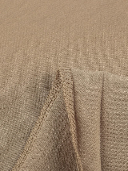 Khaki Pocketed Casual Joggers