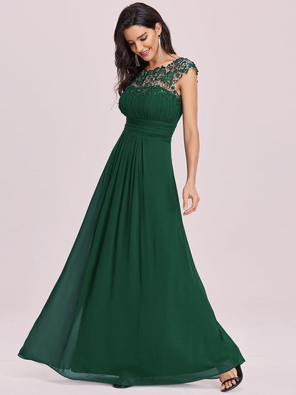 Lacey Chiffon Evening Party Gowns - Top Sellers