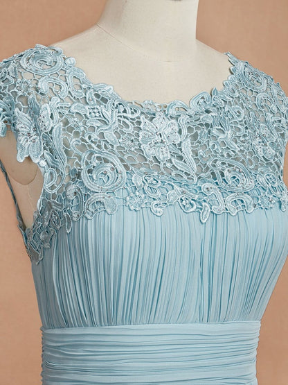 Lacey Chiffon Evening Party Gowns - Top Sellers