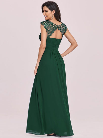 Lacey Chiffon Evening Party Gowns - Top Sellers