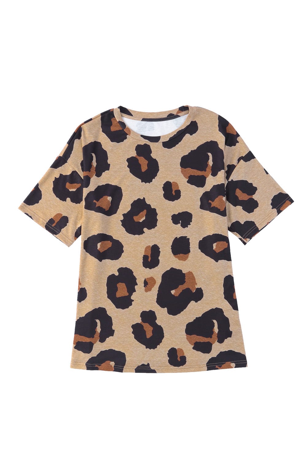 Leopard Print Boyfriend Style T-Shirt