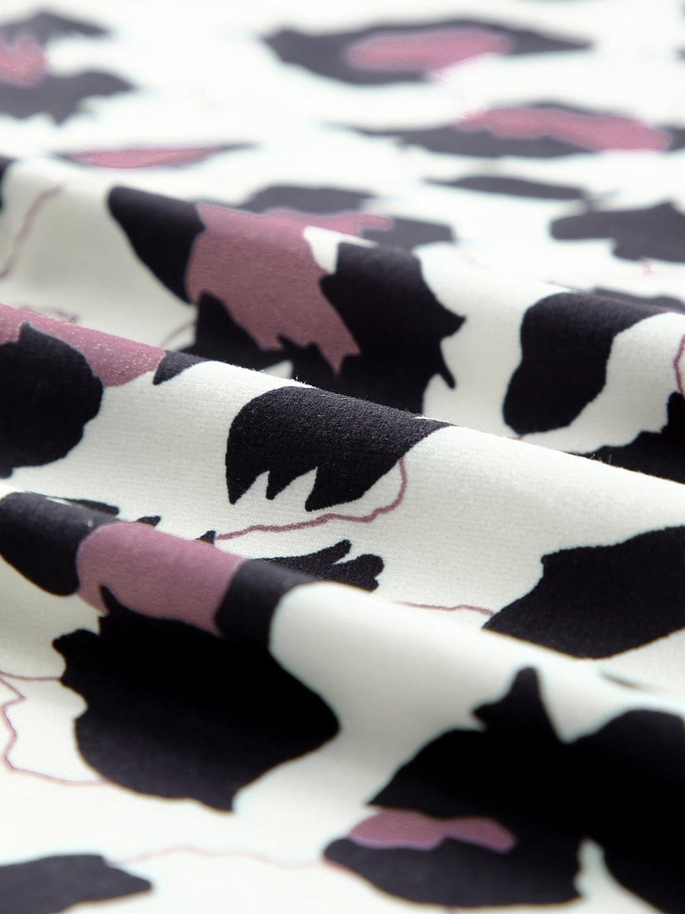 Leopard Print Color Block T-Shirt Maxi Dress with Side Slits