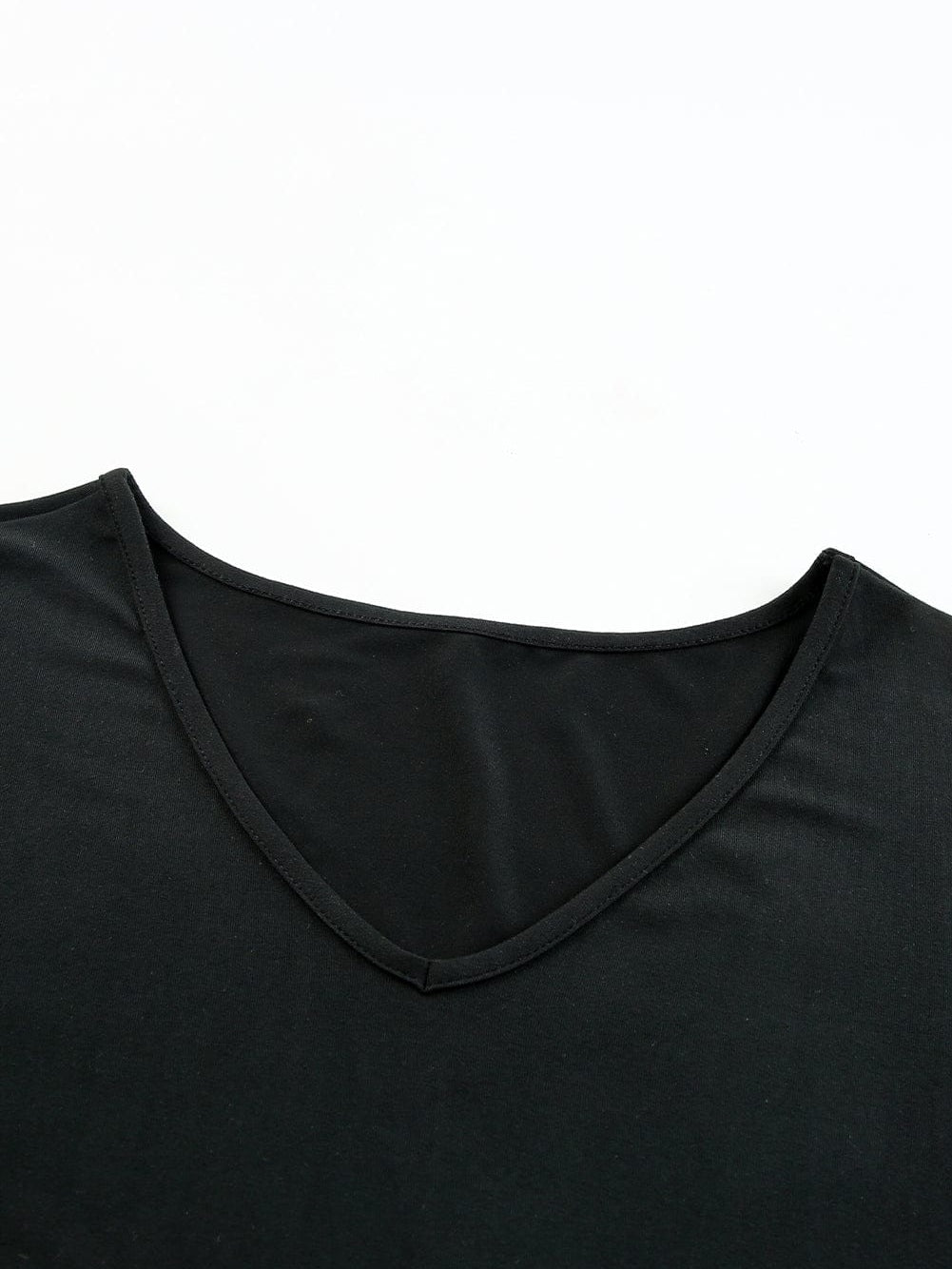 Leopard Print Color Block T-Shirt Maxi Dress with Side Slits