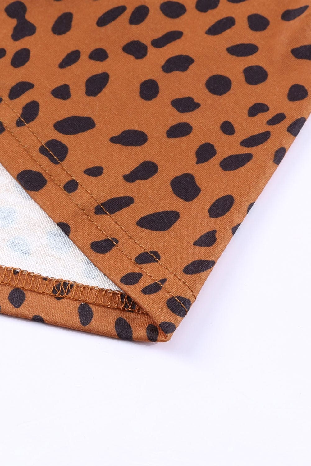 Leopard Print Long Sleeve Mini Dress for Stylish Occasions