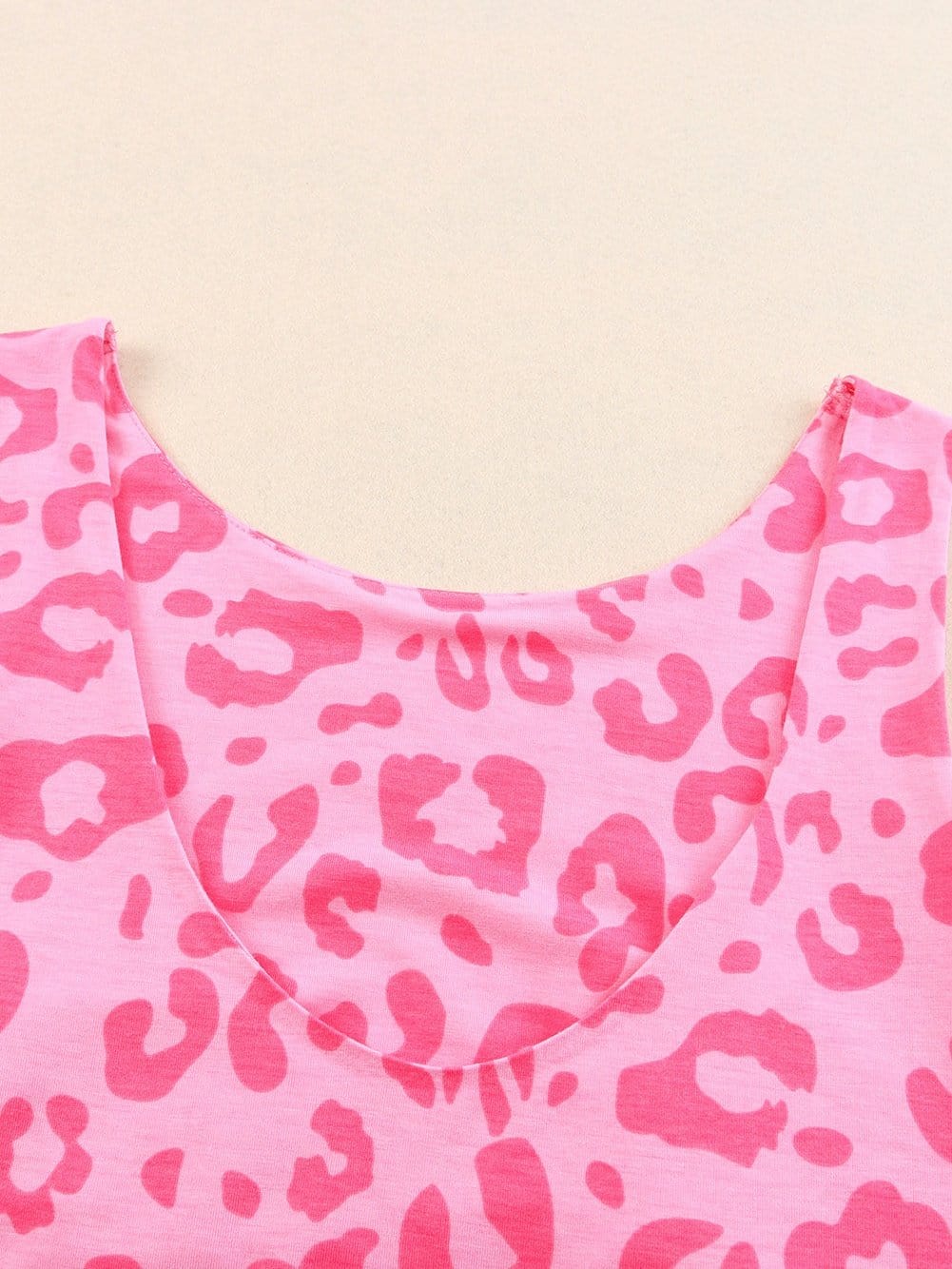 Leopard Print Sleeveless Maxi Dress for Stylish Summer Days