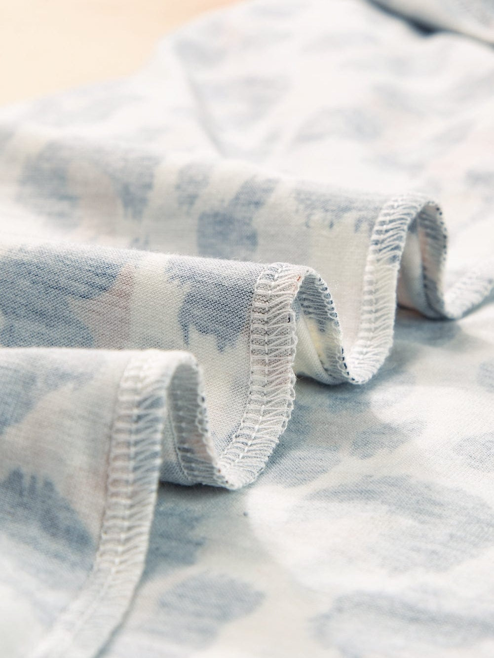 Leopard Print White T-Shirt with Chic Contrast Trim