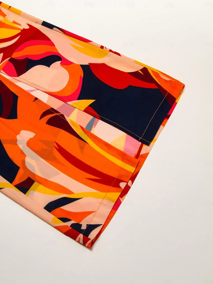 Chiffon Wide Leg Beach Pants