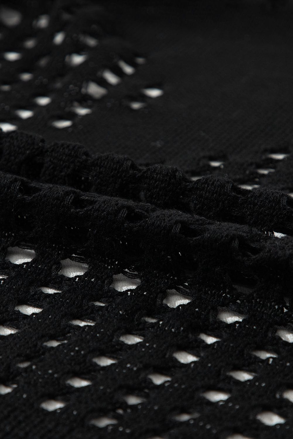 Loose Solid Twist Knit Casual Cardigan