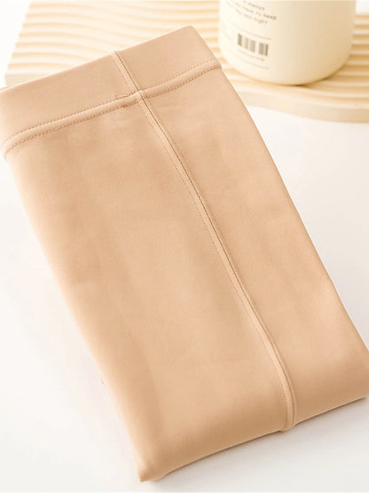 Women's Leggings Nylon Plain Buff Cuticolor Active High Waist Full Length Outdoor Street Fall Winter