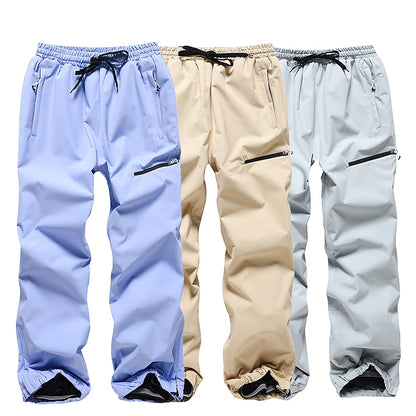 Men's Women's Ski / Snow Pants Outdoor Winter Anti-Slip Thermal Warm Windproof Breathable Bottoms for Skiing Snowboarding Ski Winter Sports