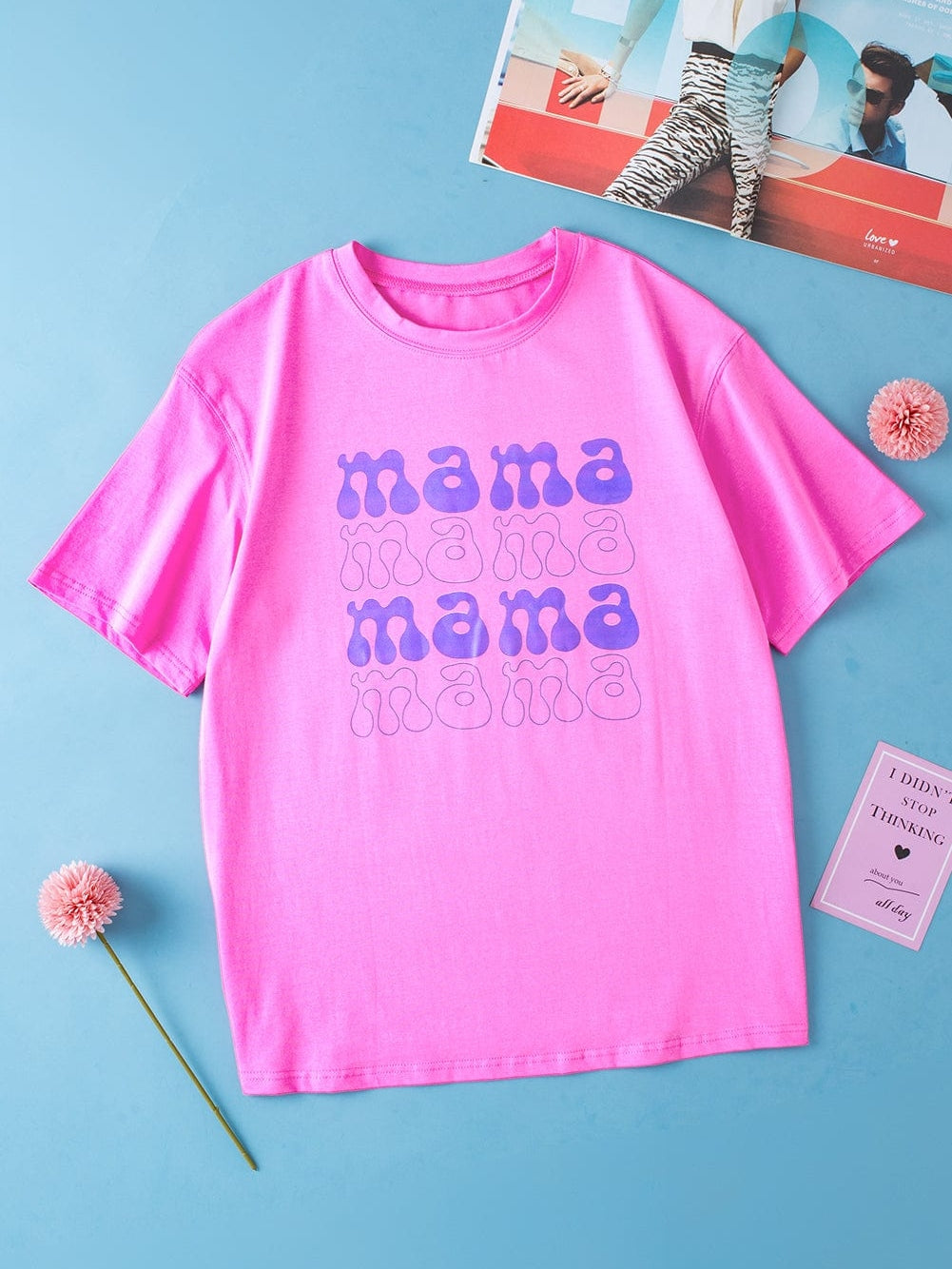 MAMA Bonbon Graphic Oversized Tee