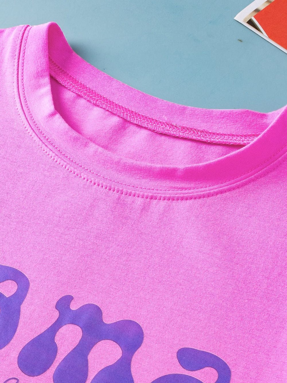 MAMA Bonbon Graphic Oversized Tee