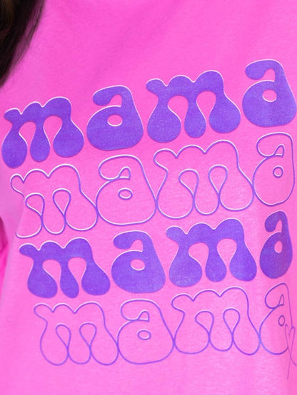 MAMA Bonbon Graphic Oversized Tee